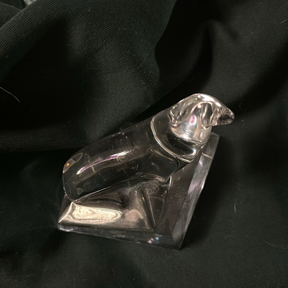 NWOT Baccarat Crystal Seal on Iceberg- VINTAGE NO FLAWS - Picture 2 of 5